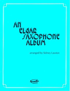 Cover Edward Elgar, An Elgar Saxophone Album Saxophon und Klavier Buch
