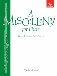Cover A Miscellany for Flute vol.1 11 easy pieces for flute and piano