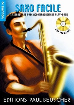 Cover Saxo facile vol.2 (+CD) 15 standards