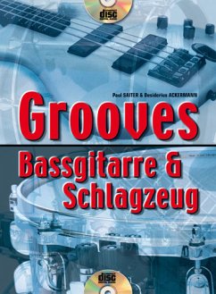 Cover Grooves (+CD): für Bass-Gitarre/Tabulatur und Schlagzeug