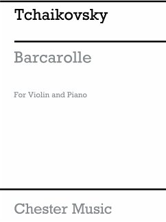 Cover Barcarole for violin and piano archive copy
