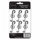 Büroklammern Violinschlüssel (6 Stk) 1,5x4,5cm (Verpackungseinheit 10 Stück) Büroklammern Violinschlüssel (6 Stk) 1,5x4,5cm (Verpackungseinheit 10 Stück)