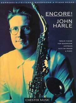 Cover Encore 12 pieces for saxophone (soprano, alto or tenor) and piano