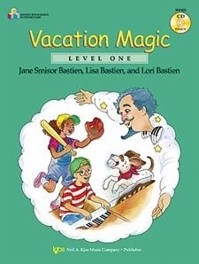 Cover Vacation magic (+CD) level 1 for piano