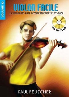 Cover VIOLON FACILE VOL.2 (+CD): 15 STANDARDS AVEC ACCOMPAGNEMENT PLAY-BACK