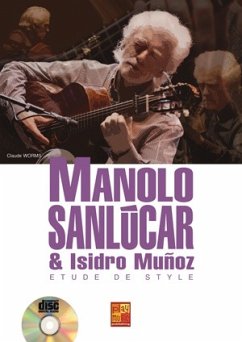 Cover Claude Worms, Sanlucar & Munoz Etude Gitarre Buch + CD