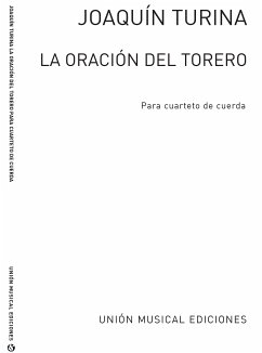 La oracion del torero para cuarteto de cuerda study score