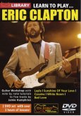 Learn to play Eric Clapton 2 DVD-Videos Lick Library