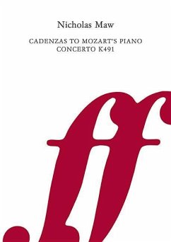 Cadenzas to Piano Concerto K491