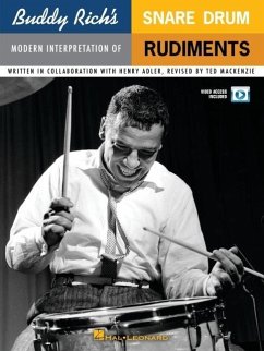 Buddy Rich's Modern Interpretation of Snare Drum Rudiments Book/Online Audio [With DVD] - MacKenzie, Ted