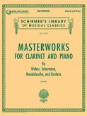 Masterworks for Clarinet and Piano Book/Online Audio