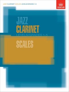 Cover Jazz Clarinet Scales Levels / Grades 1-5