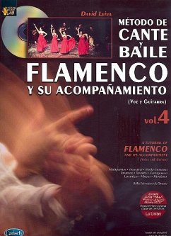 Cover Metodo de Cante y Baile Flamenco y su accompanimento vol.4 (CD): para canto y guitarra