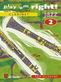 Play 'em right Jazz vol.2: Songs and exercises for clarinet (d/en/it/nl)