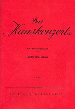Cover Das Hauskonzert Band 2 für Violine und Klavier