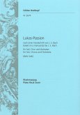 Lukaspassion nach einer Handschrift J.S. Bachs BWV246 für Soli, Chor und Orchester, Klavierauszug