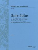 Le carnaval des animaux für Kammerensemble und 2 Klaviere Partitur