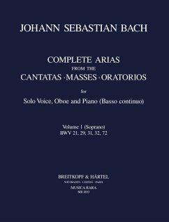 Arias vol.1 for soprano, oboe and bc 4 parts