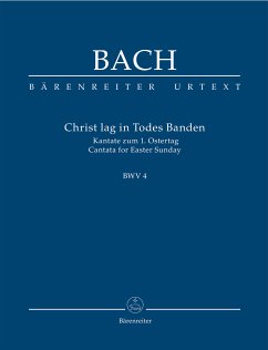 Cover Christ lag in Todesbanden Kantate Nr.4 BWV4 Studienpartitur