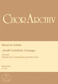 12 geistliche Gesänge (Auswahl) Motetten für gem Chor Cover 12 geistliche Gesänge (Auswahl) Motetten für gem Chor