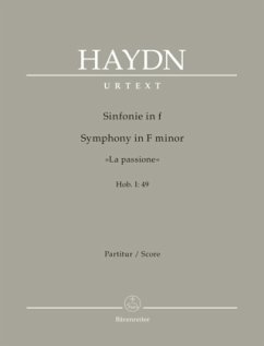 Sinfonie Nr. 49 in f-Moll »La passione« Hob. I: 49, Partitur - Haydn, Joseph
