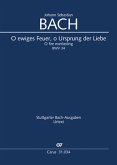 O ewiges Feuer o Ursprung der Liebe Kantate Nr.34 BWV34 Partitur (dt/en)