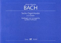 Cover 6 Orgelchoräle ŕ la Schübler