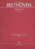 Messe C-Dur op.86 für Soli, gem Chor und Orchester Partitur