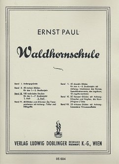 Cover Waldhornschule Band 4 100 technische Etüden Band 2