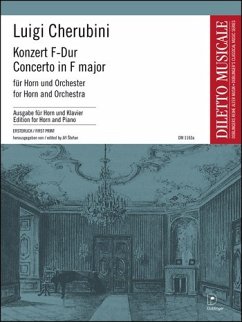 Cover Konzert F-Dur für Horn und Orchester für Horn und Klavier