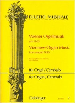 Cover Wiener Orgelmusik um 1650 für Orgel