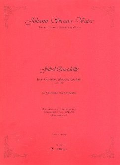 JUBEL-QUADRILLE OP.130 FUER ORCHESTER, PARTITUR POLLACK, CHRISTIAN, ED