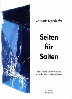 Cover Seiten für Saiten 6 leichte bis mittelschwere Stücke für Violoncello und Klavier