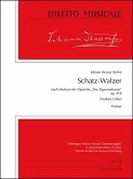 Schatz Walzer nach Motiven der Operette der Zigeunerbaron op.418 für Orchester Partitur