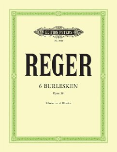Cover 6 Burlesken op.58 für Klavier zu 4 Händen