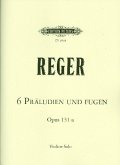 6 Präludien und Fugen op.131a für Violine solo