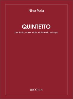 Cover Quintetto per flauto, oboe, viola violoncello e arpa Stimmen