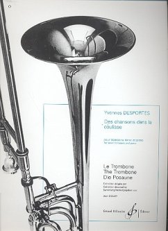 Cover Des chansons dans la coulisse pour trombone ténor et piano