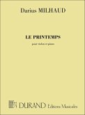 Le printemps op.18 pour violon et piano