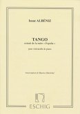 Tango op.165,2 extrait de la suite espana pour violoncelle et piano