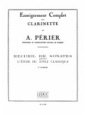 Recueil de Sonates vol.1 pour clarinette