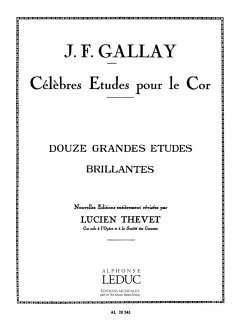 Cover 12 grandes études brillantes op.43 pour cor