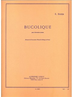 Cover Bucolique pour clarinette et piano