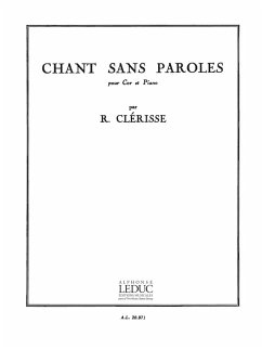 Cover Chant sans paroles pour cor et piano