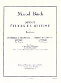 BITSCH 15 ETUDES DE RYTHME TROMBONE