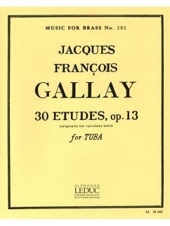 Cover 30 études op.13 for tuba