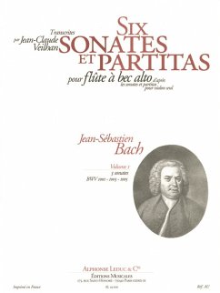Cover 6 sonates et partitas vol.1 pour flűte a bec alto seule