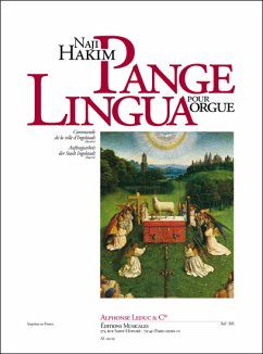 Cover Pange Lingua pour orgue
