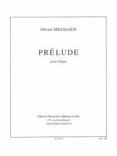 Cover Prélude pour orgue
