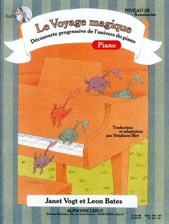 Cover VOGT-BATES/BLET VOYAGE MAGIQUE NIVEAU 3B AVENTURIER/CAHIER PIANO (AVEC CD)